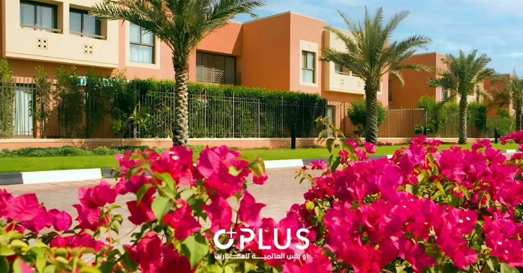 Abu Dhabi Gate City waterfront villas view