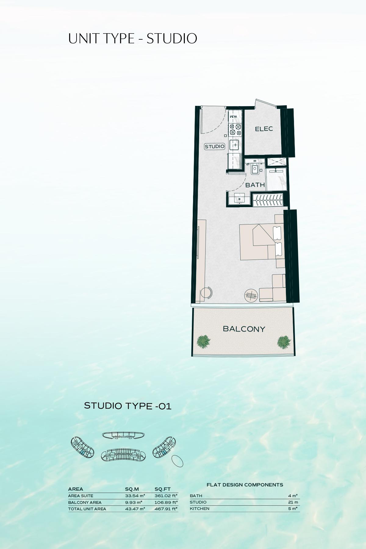 Studio Floor Plan