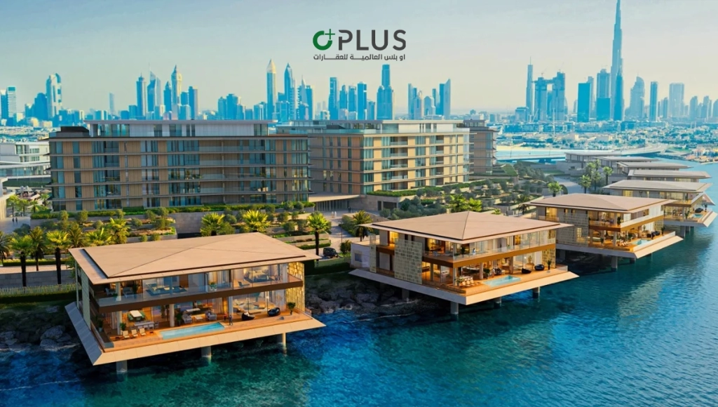 Jumeirah Bay ultra-luxury real estate villas waterfront view