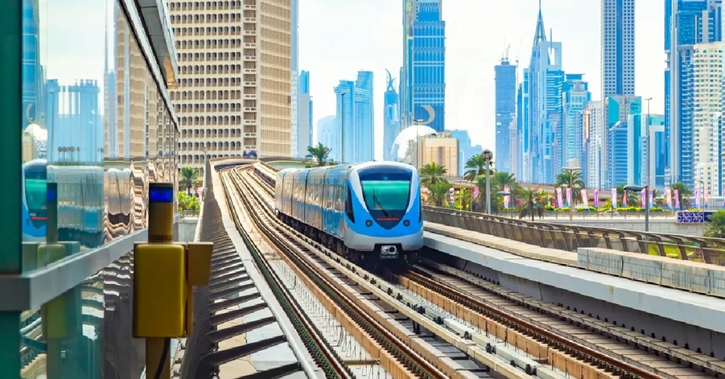 Al Nahda Metro Station Dubai