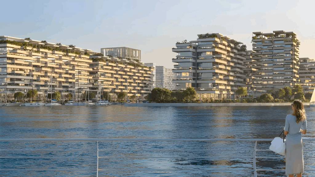 Juman One at Luluat Al Raha Island waterfront apartments Abu Dhabi