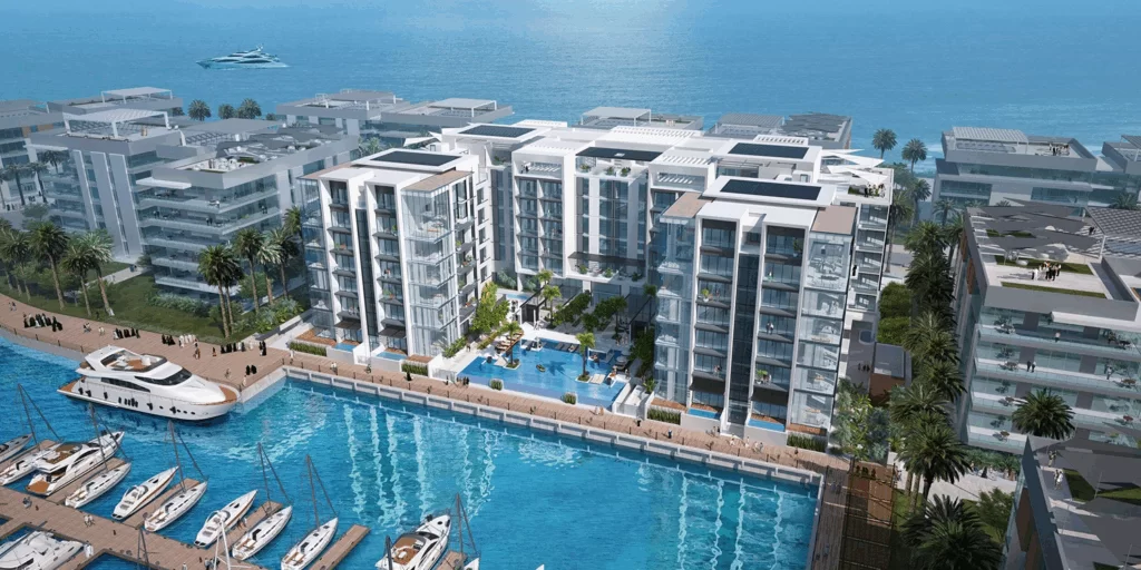 Juman One at Luluat Al Raha Island waterfront apartments Abu Dhabi
