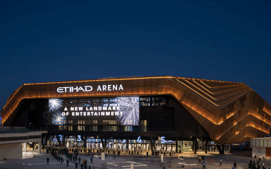 What is the Etihad Arena?
