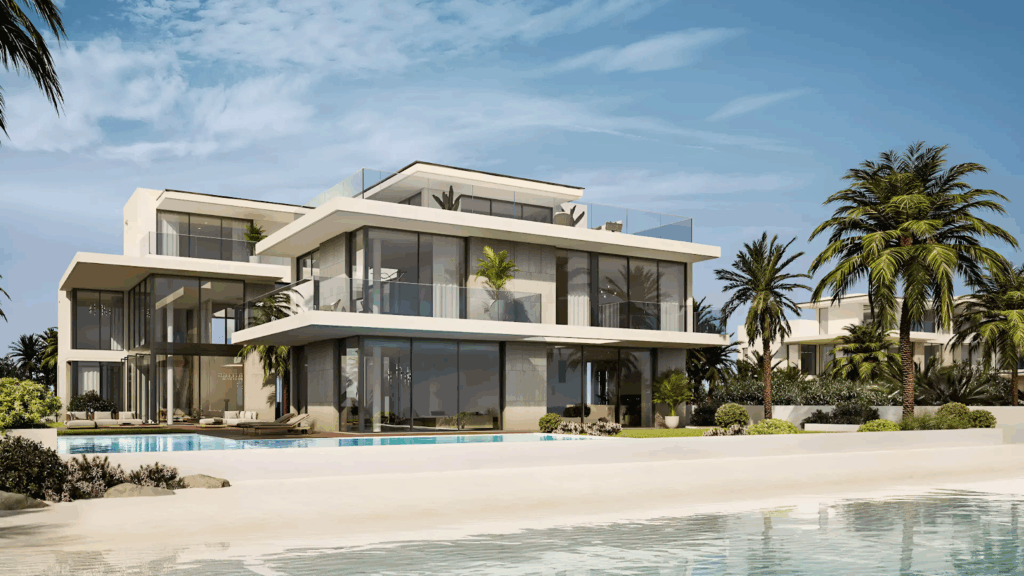 Modern luxury villa living in a top-performing Dubai Villa Compounds 2025 community.