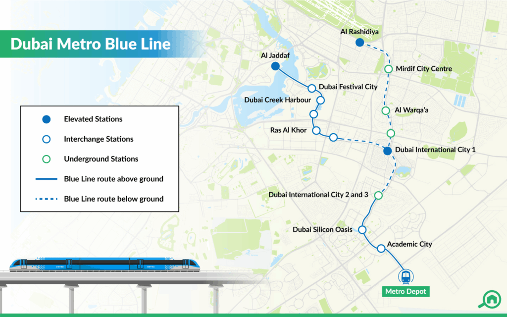 Dubai Metro Blue Line