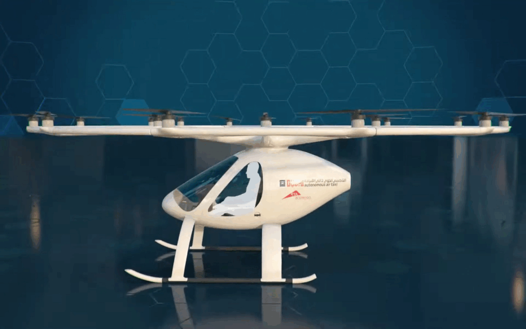 Flying Taxis in Dubai