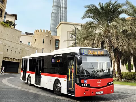 dpr1 bus to dubai parks timings