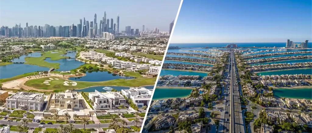 Emirates Hills vs Palm Jumeirah: Which is Right For You?