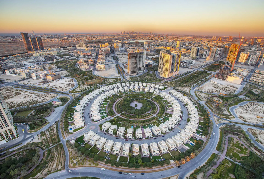 Jumeirah Village Circle (JVC): central access + park-heavy community