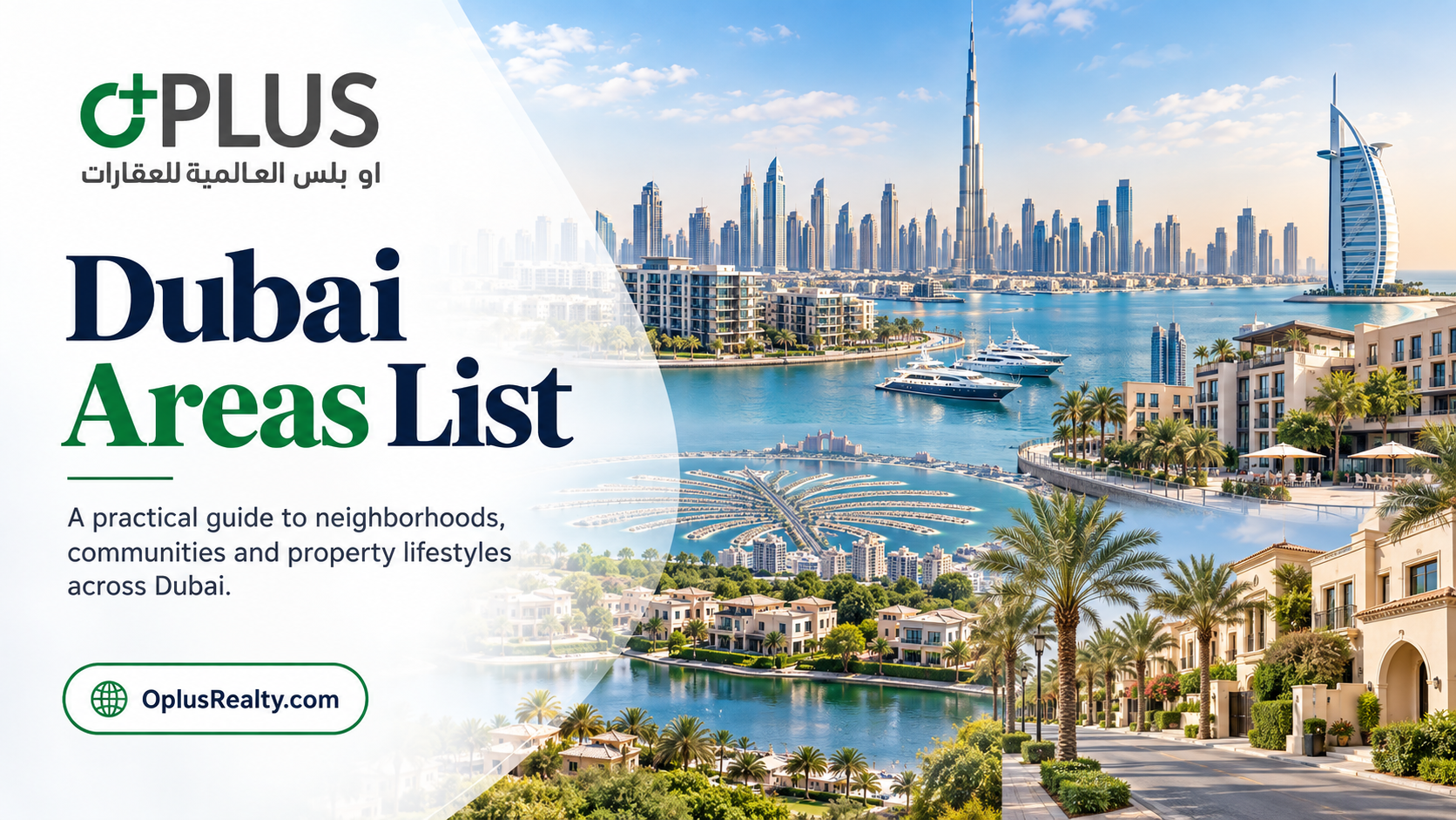 Dubai Areas List