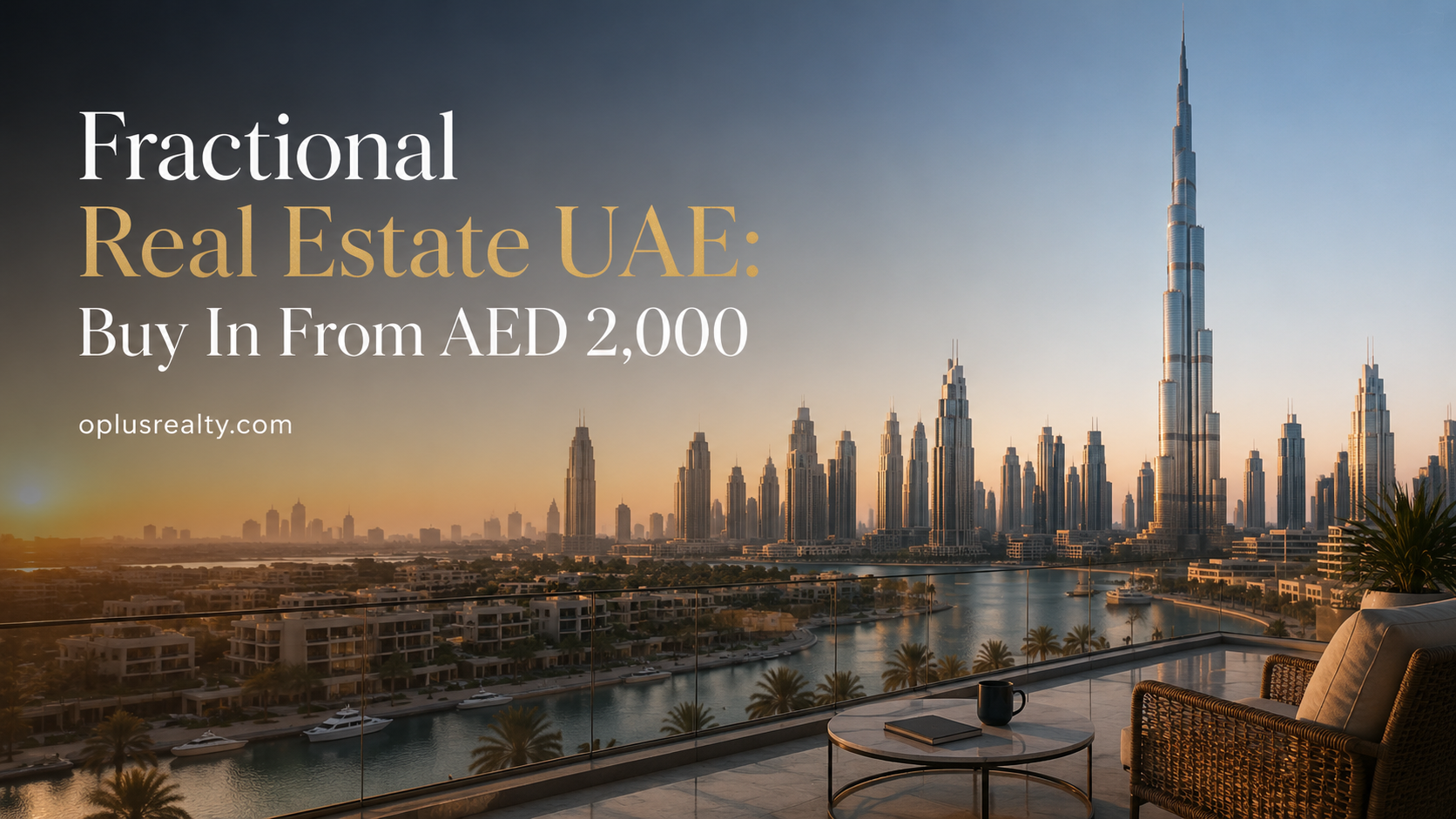Fractional Real Estate UAE: Buy In From AED 2,000