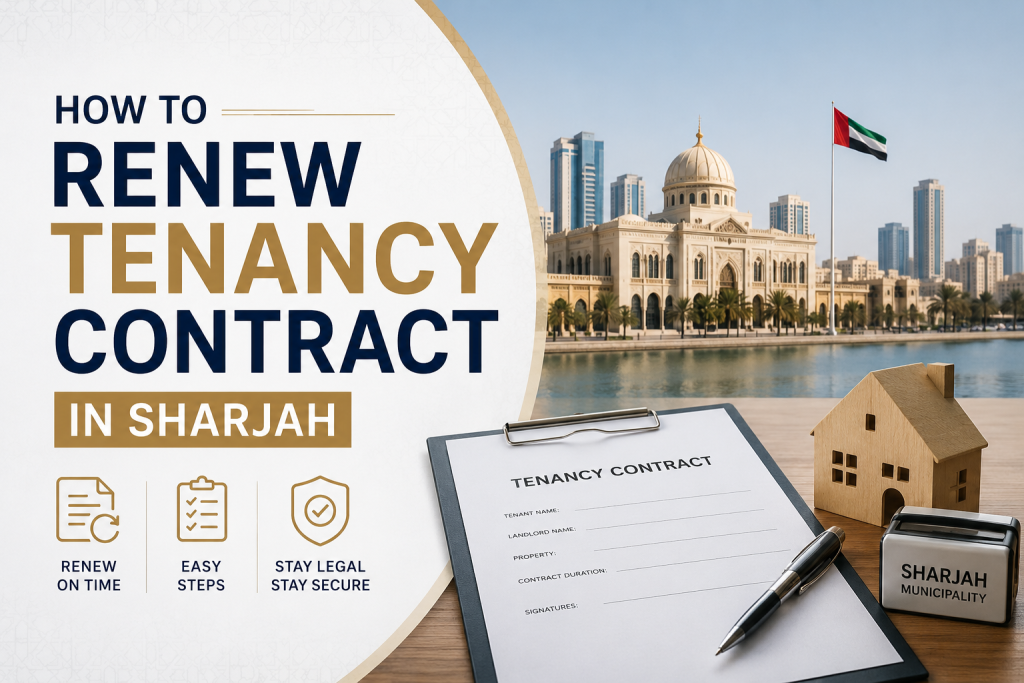 How to Renew Tenancy Contract in Sharjah — 2026