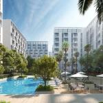 swimming pool render almamsha raseel - Oplus International Realty