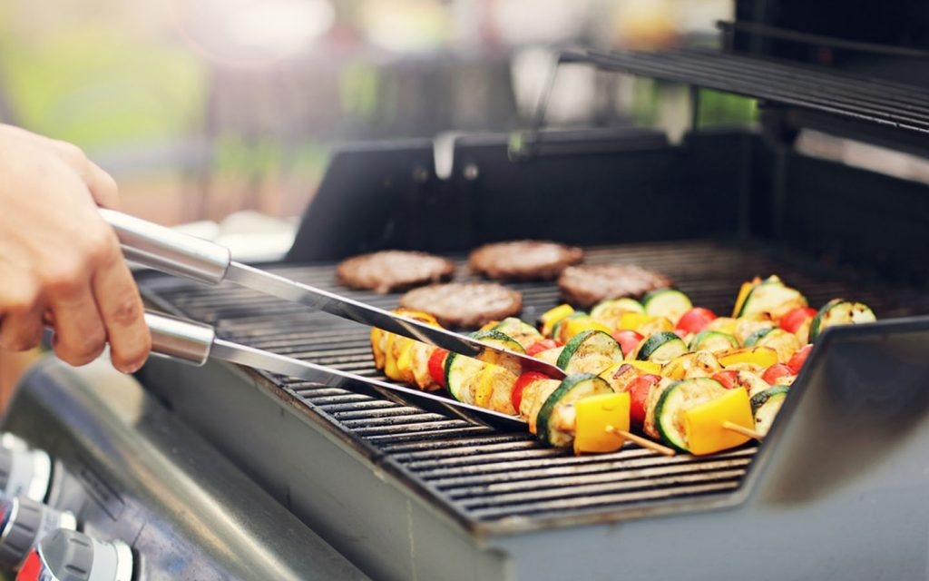 Typical unit Bbq Area