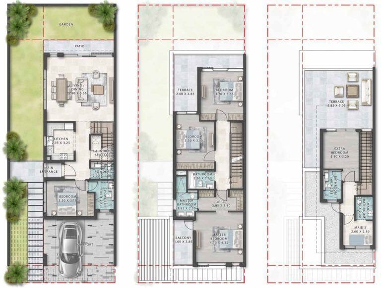 Morocco Phase 2 — 5BR Villa floor plan