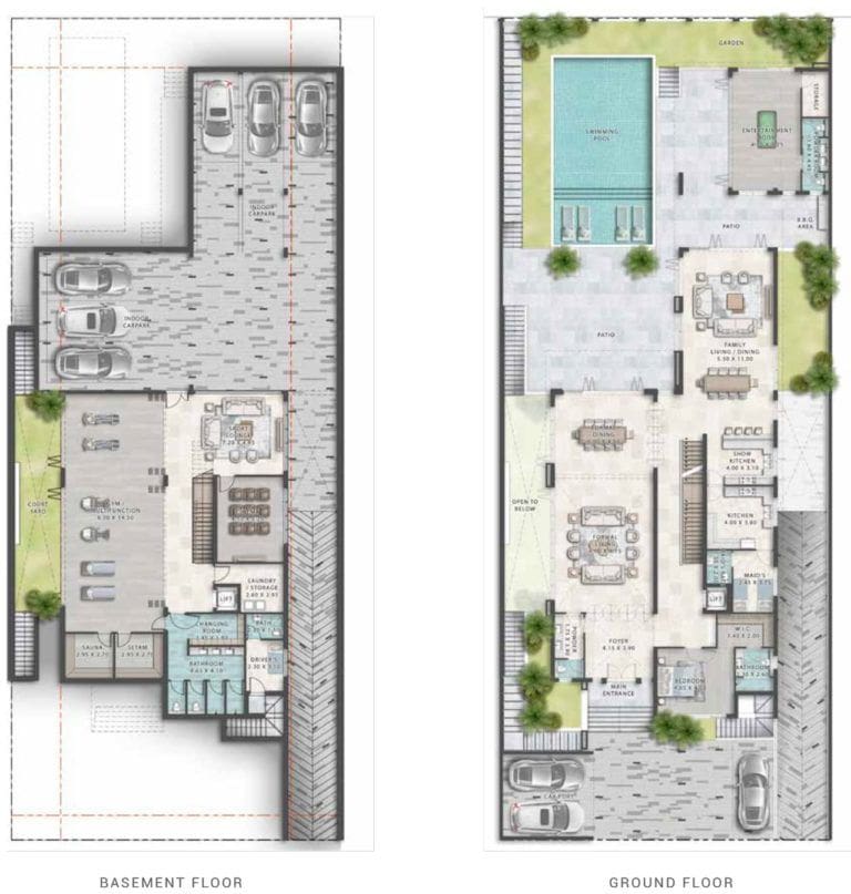 Morocco Phase 2 — 7BR+ Villa floor plan