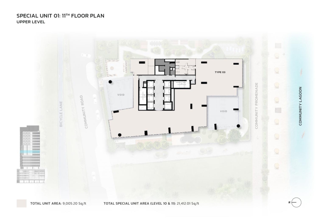 Eaton Square — Studio Office floor plan