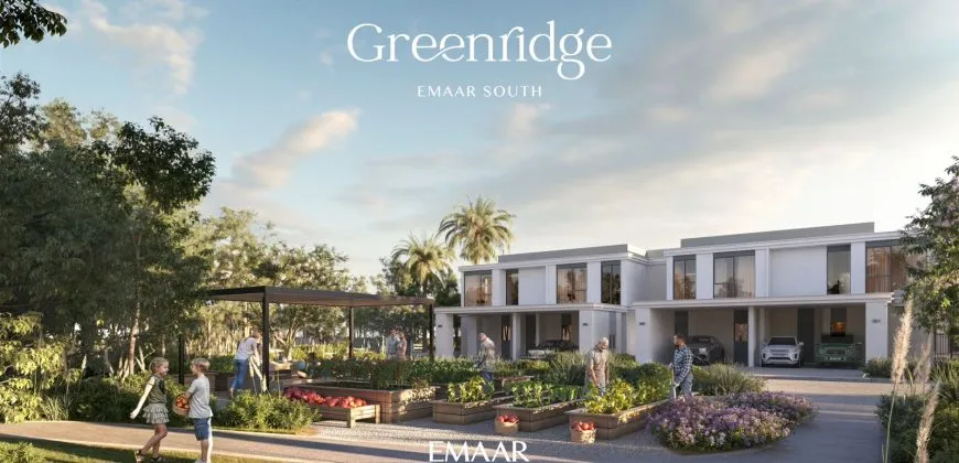 EMAAR GREENRIDGE TOWNHOUSES EMAAR SOUTH DUBAI EMAAR EMAAR GREENRIDGE TOWNHOUSES EMAAR SOUTH DUBAI EMAAR