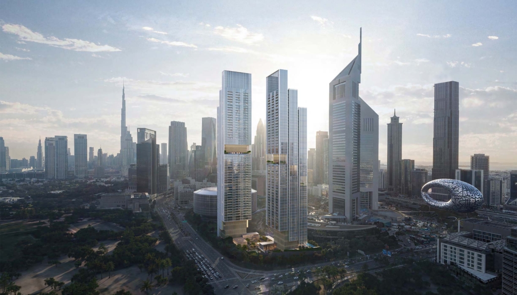 Jumeirah Residences Emirates Towers — Exterior