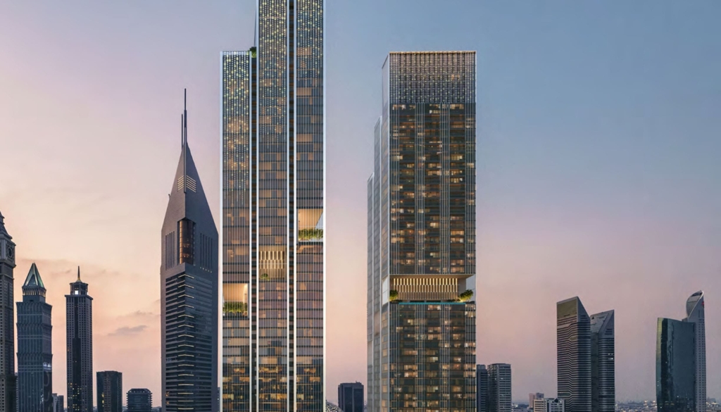 Jumeirah Residences Emirates Towers — Exterior