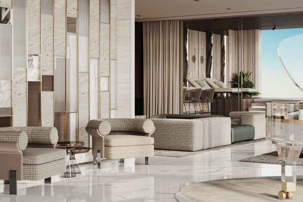Premium natural materials and finishes