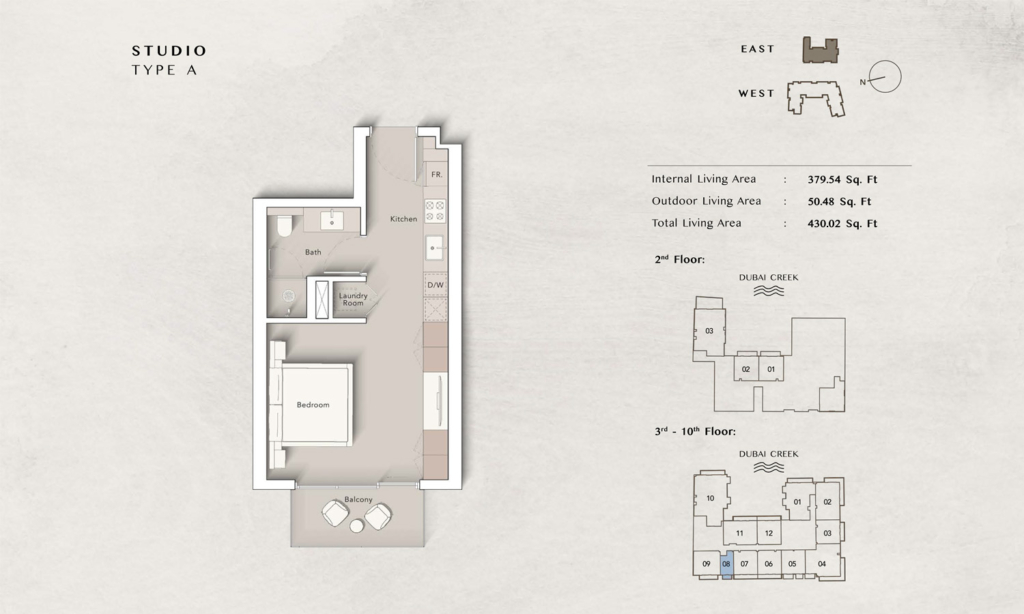 ART BAY — Studio floor plan