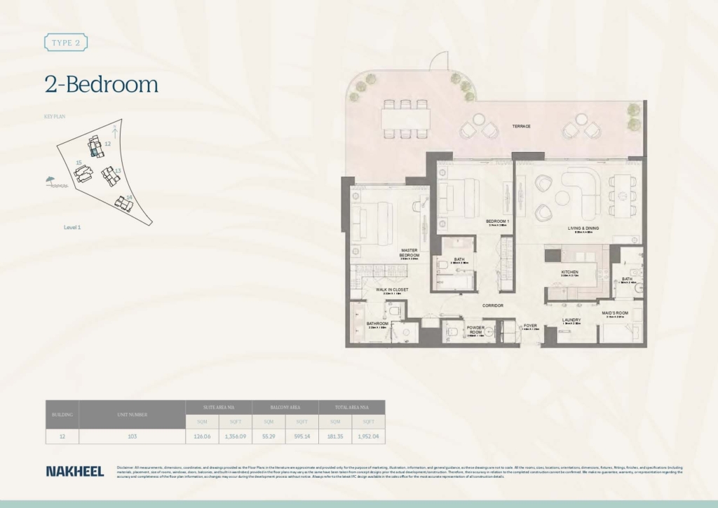 Bay Grove Residences Phase 4 — 2BR floor plan