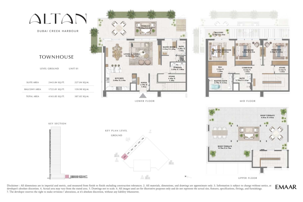 Altan — 3BR floor plan